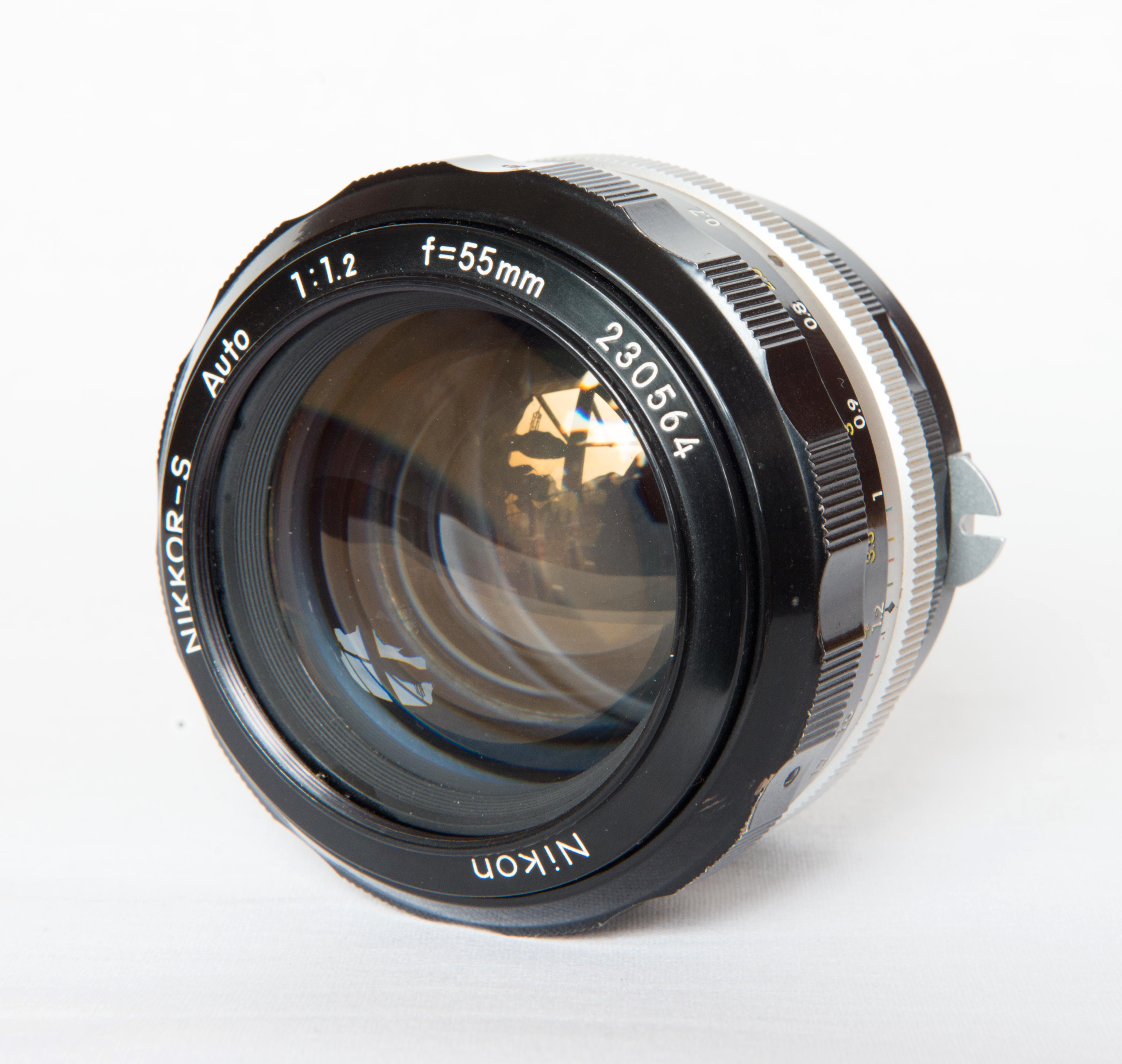 Nikkor S Auto 55 mm - 1.2  non AI